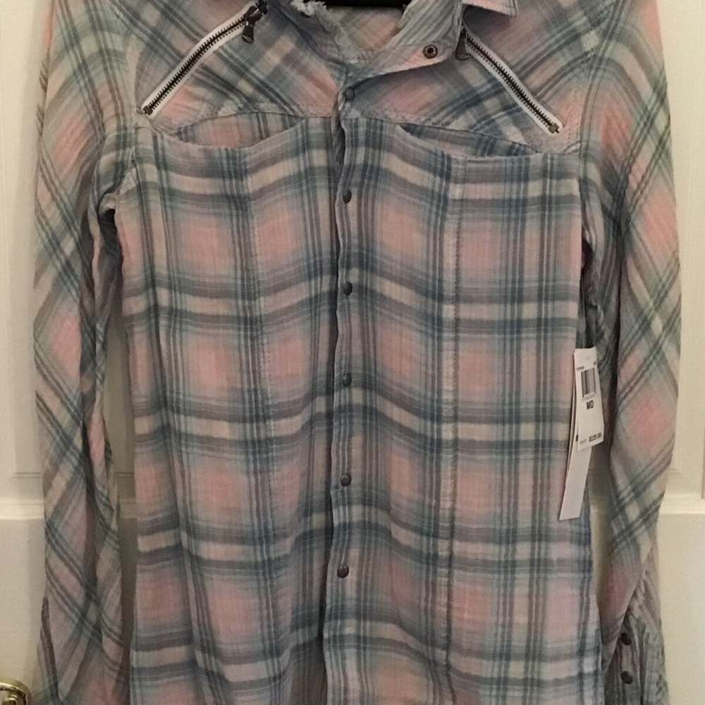 Hudson NWT Ryan button up shirt